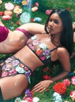 Fleur Du Mal Monet Embroidered Cheeky -Fleurdumal Shop 04 417web