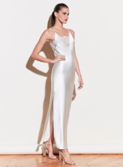 Fleur Du Mal Daphne Lace Insert Gown 9 Fleur Du Mal Daphne Lace Insert Gown -Fleurdumal Shop 200116 FLEURDUMAL SHOT 46 7714