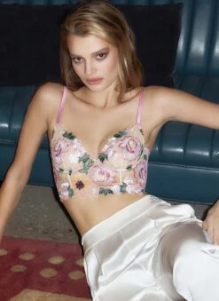 Fleur Du Mal Jardin Embroidery Longline Demi Bra -Fleurdumal Shop 20220131 FLEURDUMAL SHOT10 043web d436582d fbc6 4b07 96c5 6642b2df2cf3