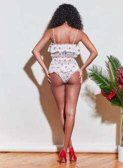 Fleur Du Mal Cherry Lace Cami -Fleurdumal Shop 210317 FLEURDUMAL SHOT 21 3344full