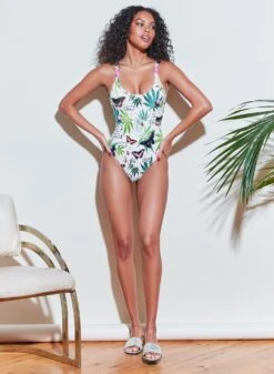 Fleur Du Mal Botanical Scoop Neck One Piece -Fleurdumal Shop 210405 FLEURDUMAL SHOT 02 0226full