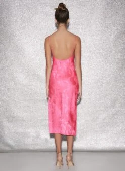 Fleur Du Mal Jacquard Slip Dress -Fleurdumal Shop FDM 010623 1 00983full