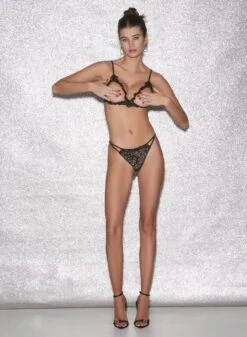 Fleur Du Mal Fleur Guipure Ouvert Bralette -Fleurdumal Shop FDM 010623 1 01156full