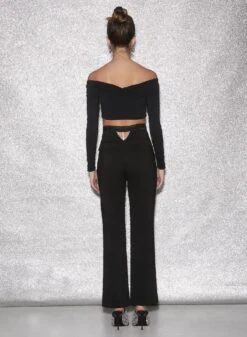 Fleur Du Mal Crystal Cutout Pant -Fleurdumal Shop FDM 010623 1 03532full 39e7ebc3 319b 481c 9765 771f71971e48