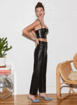 Fleur Du Mal Vegan Leather Bustier -Fleurdumal Shop FDM 011222 1 1330full 3eaeef96 3ff2 466d 8e1d 50e8a2b53401