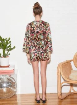 Fleur Du Mal Angel Sleeve Romper 16 Fleur Du Mal Angel Sleeve Romper -Fleurdumal Shop FDM 011222 1 1952full