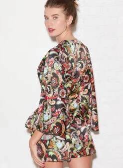 Fleur Du Mal Angel Sleeve Romper 11 Fleur Du Mal Angel Sleeve Romper -Fleurdumal Shop FDM 011222 1 1960full