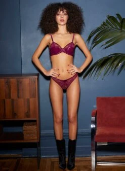 Fleur Du Mal Frankie Lace PVC Thong -Fleurdumal Shop FDM 020122 1 1155full