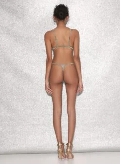 Fleur Du Mal Rhinestone Fishnet Triangle Bra -Fleurdumal Shop FDM 021523 0001full