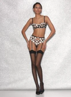 Fleur Du Mal Fuller Cup Polka Dot Embroidery Balconette Bra -Fleurdumal Shop FDM 021523 0618full 45af6132 46b9 4f04 85d6 f53fe3b6f237