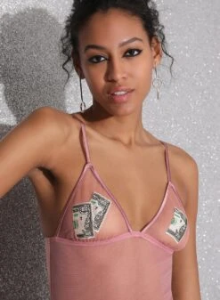 Fleur Du Mal Big Spender Embroidery Bodysuit -Fleurdumal Shop FDM 021523 1449full