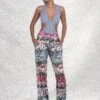 Fleur Du Mal Rose Stripe Pant