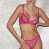 Fleur Du Mal Sheer Tulle Thong