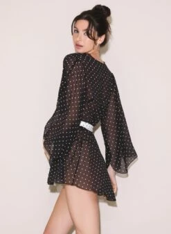 Fleur Du Mal Angel Sleeve Robe -Fleurdumal Shop FDM 042823 1 6954full