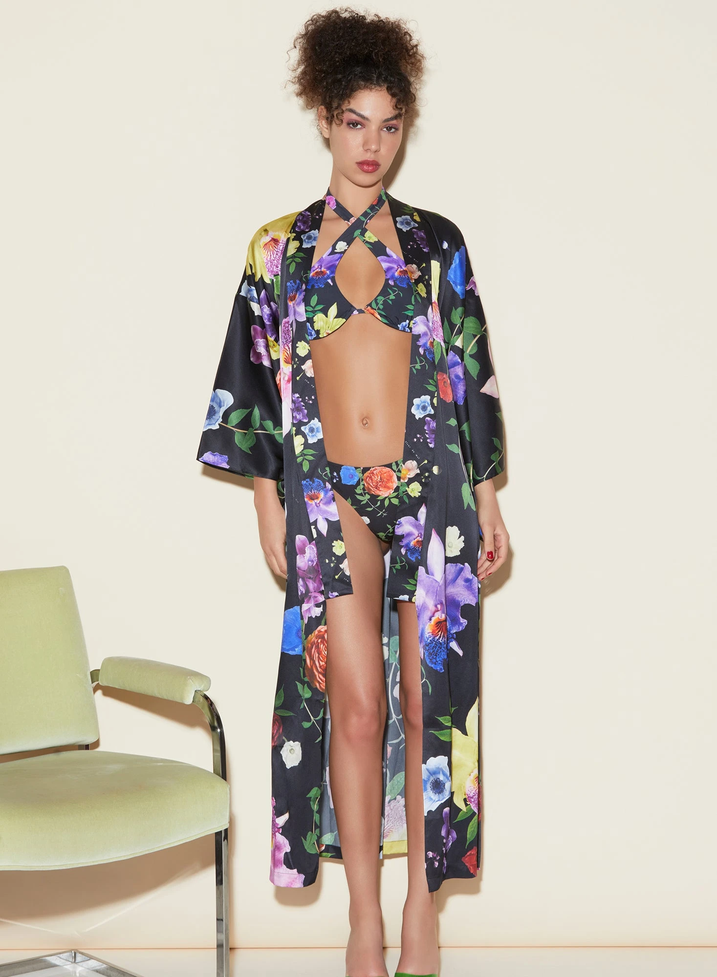 Fleur Du Mal Enchanted Garden Kimono 9 Fleur Du Mal Enchanted Garden Kimono - Image 9
