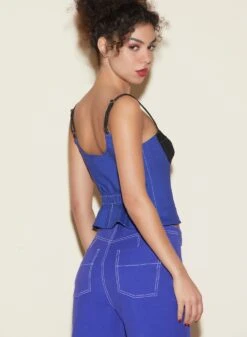 Fleur Du Mal Twill Cupped Top 9 Fleur Du Mal Twill Cupped Top -Fleurdumal Shop FDM 050322 1 3911full