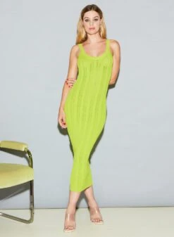 Fleur Du Mal Pointelle Dress