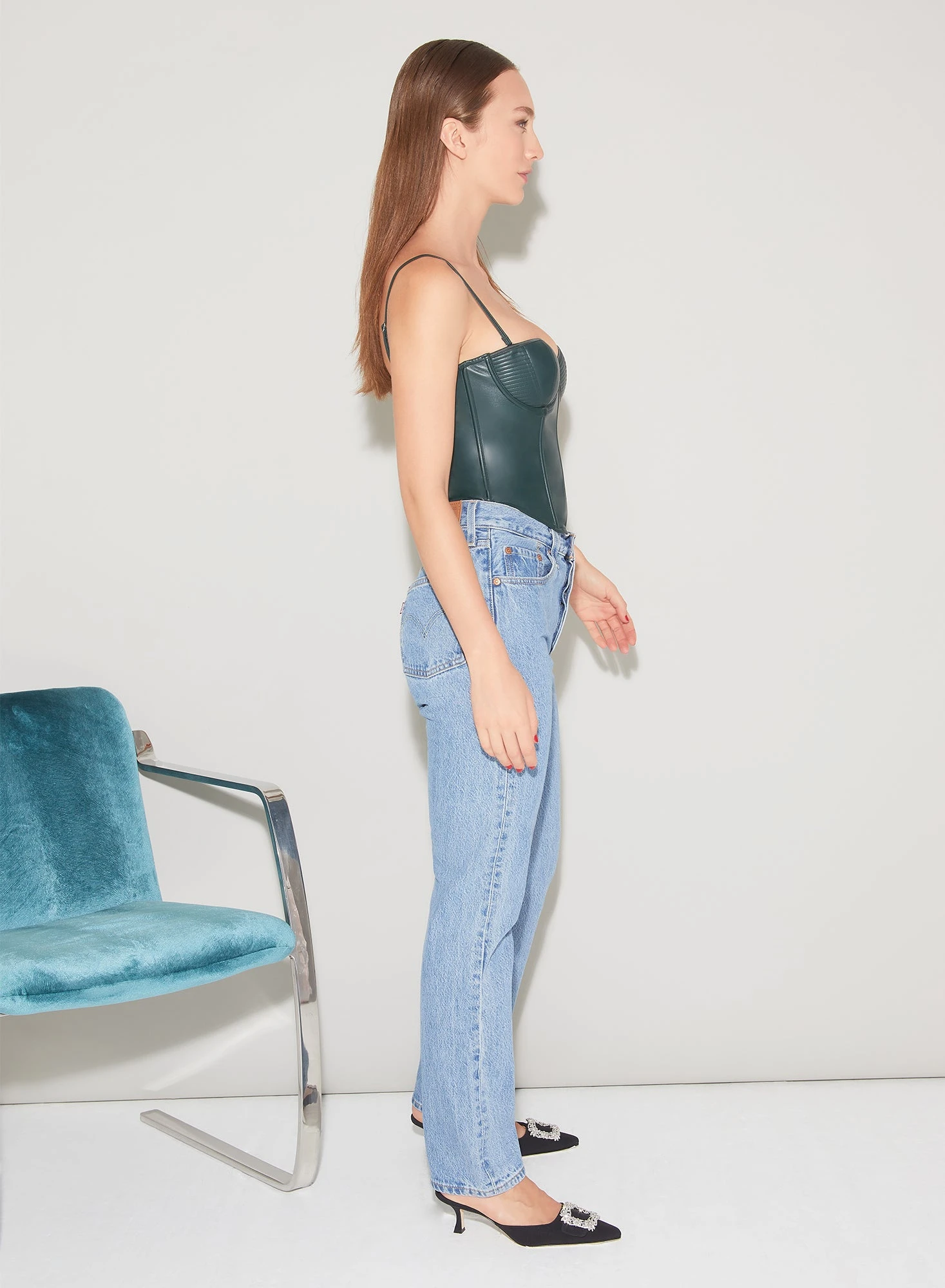 Fleur Du Mal Vegan Leather Bustier 9 Fleur Du Mal Vegan Leather Bustier - Image 9