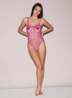 Fleur Du Mal Queen Of Hearts Bodysuit 17 Fleur Du Mal Queen Of Hearts Bodysuit -Fleurdumal Shop FDM 111522 11644full