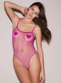 Fleur Du Mal Queen Of Hearts Bodysuit 15 Fleur Du Mal Queen Of Hearts Bodysuit -Fleurdumal Shop FDM 111522 11663full