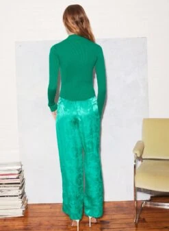 Fleur Du Mal Paisley Jacquard Wide Leg Pant 11 Fleur Du Mal Paisley Jacquard Wide Leg Pant -Fleurdumal Shop FL 082021 1 0611full