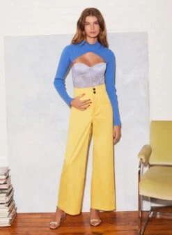 Fleur Du Mal Cotton Wide Leg Jean 11 Fleur Du Mal Cotton Wide Leg Jean -Fleurdumal Shop FL 082021 1 1961full 86a8ada4 9d07 4f37 9fa2 2af217651a20