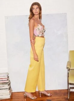 Fleur Du Mal Cotton Wide Leg Jean 14 Fleur Du Mal Cotton Wide Leg Jean -Fleurdumal Shop FL 082021 1 2047full