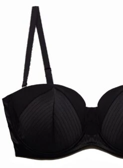 Fleur Du Mal Fuller Cup Top Stitch Convertible Bra -Fleurdumal Shop FleurDuMal Full Cup Satin Convertible Bra