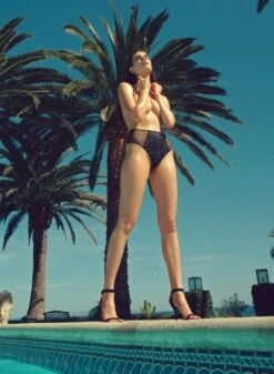 Fleur Du Mal Lily Embroidery High Waist Thong -Fleurdumal Shop FleurHighres109 finalweb