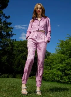 Fleur Du Mal Paisley Jacquard Cropped Top -Fleurdumal Shop SHOT 29 0003web