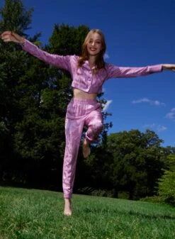 Fleur Du Mal Paisley Jacquard Track Pant -Fleurdumal Shop SHOT 29 0066web