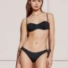 Fleur Du Mal Grommet Balconette Bikini Top