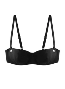 Fleur Du Mal Grommet Balconette Bikini Top 13 Fleur Du Mal Grommet Balconette Bikini Top -Fleurdumal Shop SW0066 BLACK web
