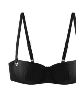 Fleur Du Mal Grommet Balconette Bikini Top 20 Fleur Du Mal Grommet Balconette Bikini Top -Fleurdumal Shop SW0066 BLACK web crop