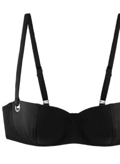 Fleur Du Mal Grommet Balconette Bikini Top 21 Fleur Du Mal Grommet Balconette Bikini Top -Fleurdumal Shop SW0066 BLACK web crop 2