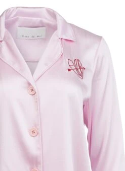 Fleur Du Mal Amour Fleur PJ Top -Fleurdumal Shop amourpjtopflat2