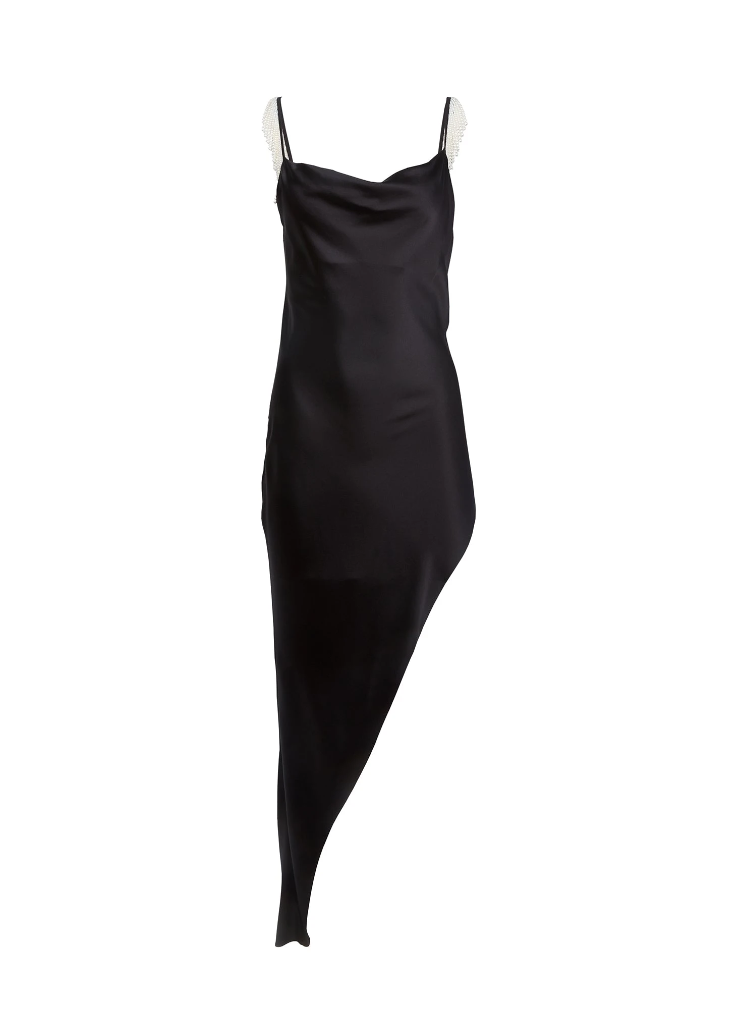 Fleur Du Mal High Leg Cowl Neck Slip With Pearls 5 Fleur Du Mal High Leg Cowl Neck Slip With Pearls - Image 5
