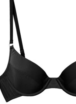 Fleur Du Mal Eco Luxe Jersey Lined Demi Bra 15 Fleur Du Mal Eco Luxe Jersey Lined Demi Bra -Fleurdumal Shop blackrecycleddemibraflat2