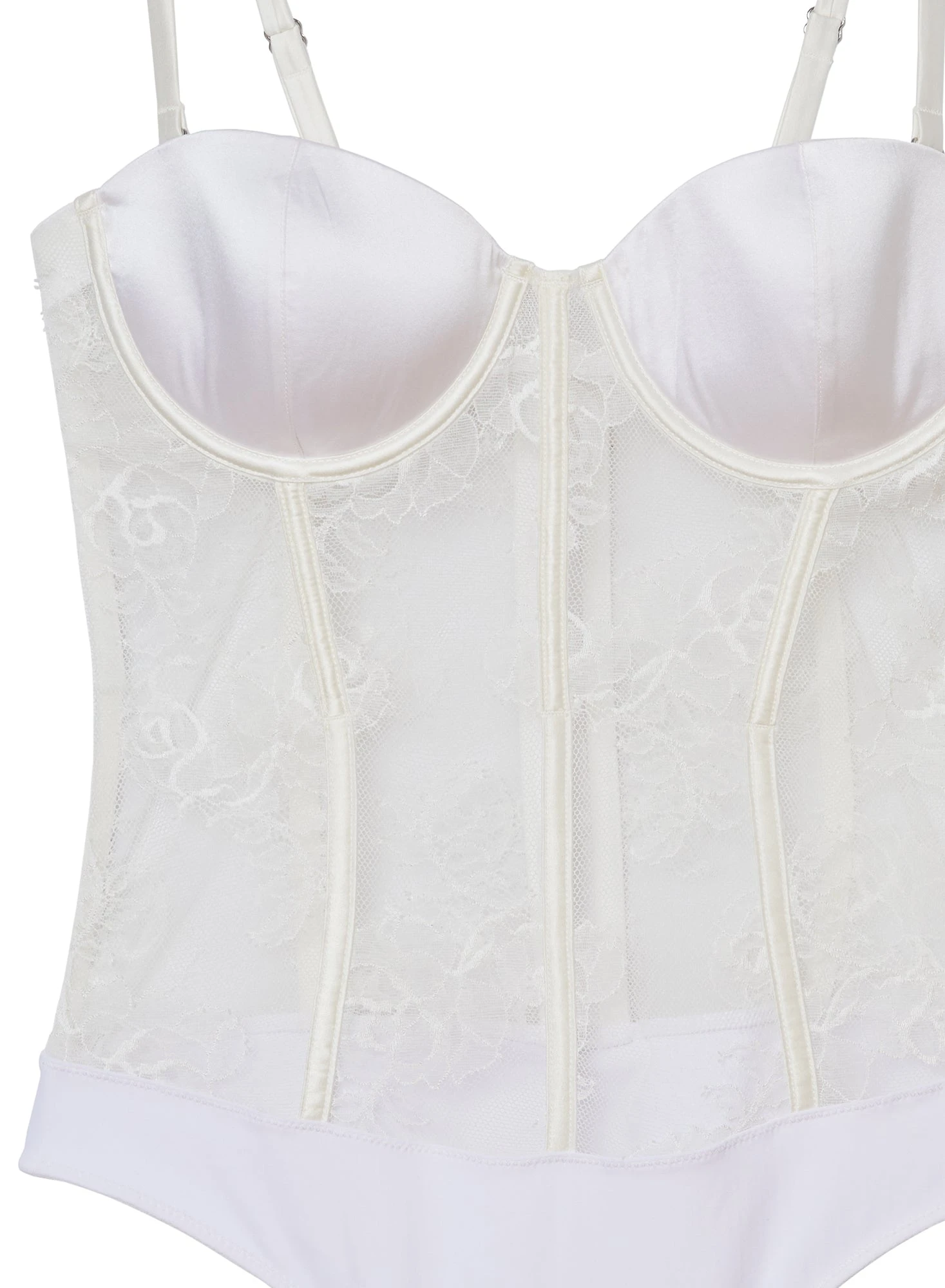 Fleur Du Mal Silk & Bouquet Lace Bodysuit 7 Fleur Du Mal Silk & Bouquet Lace Bodysuit - Image 7