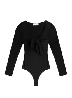 Fleur Du Mal Bow Bodysuit -Fleurdumal Shop bowbodysuitflat1