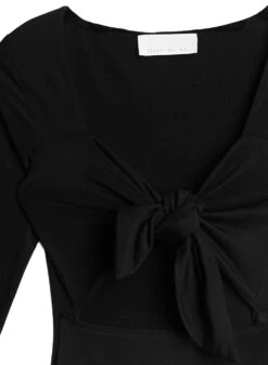 Fleur Du Mal Bow Bodysuit -Fleurdumal Shop bowbodysuitflat2