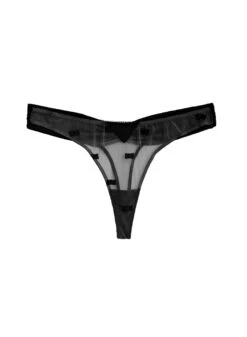 Fleur Du Mal Bow Embroidery Thong -Fleurdumal Shop bowembroiderythongflat1 0c942f44 d16d 4941 8028 c1c1fa2a89b4