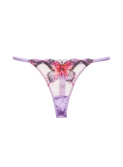 Fleur Du Mal Butterfly Embroidery Thong -Fleurdumal Shop butterflythongflat1 afec02ae 447b 4488 988e 19e495afbaf9
