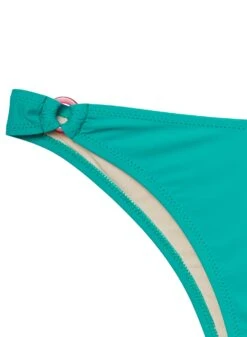 Fleur Du Mal High Leg Bikini Bottom With Rings -Fleurdumal Shop capribottomflat2