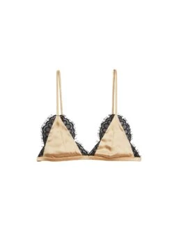 Fleur Du Mal Cherie Lace Triangle Bra