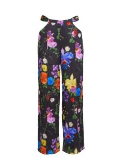 Fleur Du Mal Enchanted Garden Cutout Pant -Fleurdumal Shop cutoutpantflat1