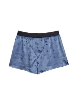 Fleur Du Mal Unisex Boxer Short -Fleurdumal Shop deepslateboxerflat1