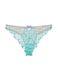 Fleur Du Mal Dotty Grid Cheeky -Fleurdumal Shop dottycheekyflat1