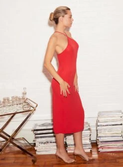 Fleur Du Mal Halter Matte Jersey Slip -Fleurdumal Shop fleur 052521 2 1659full