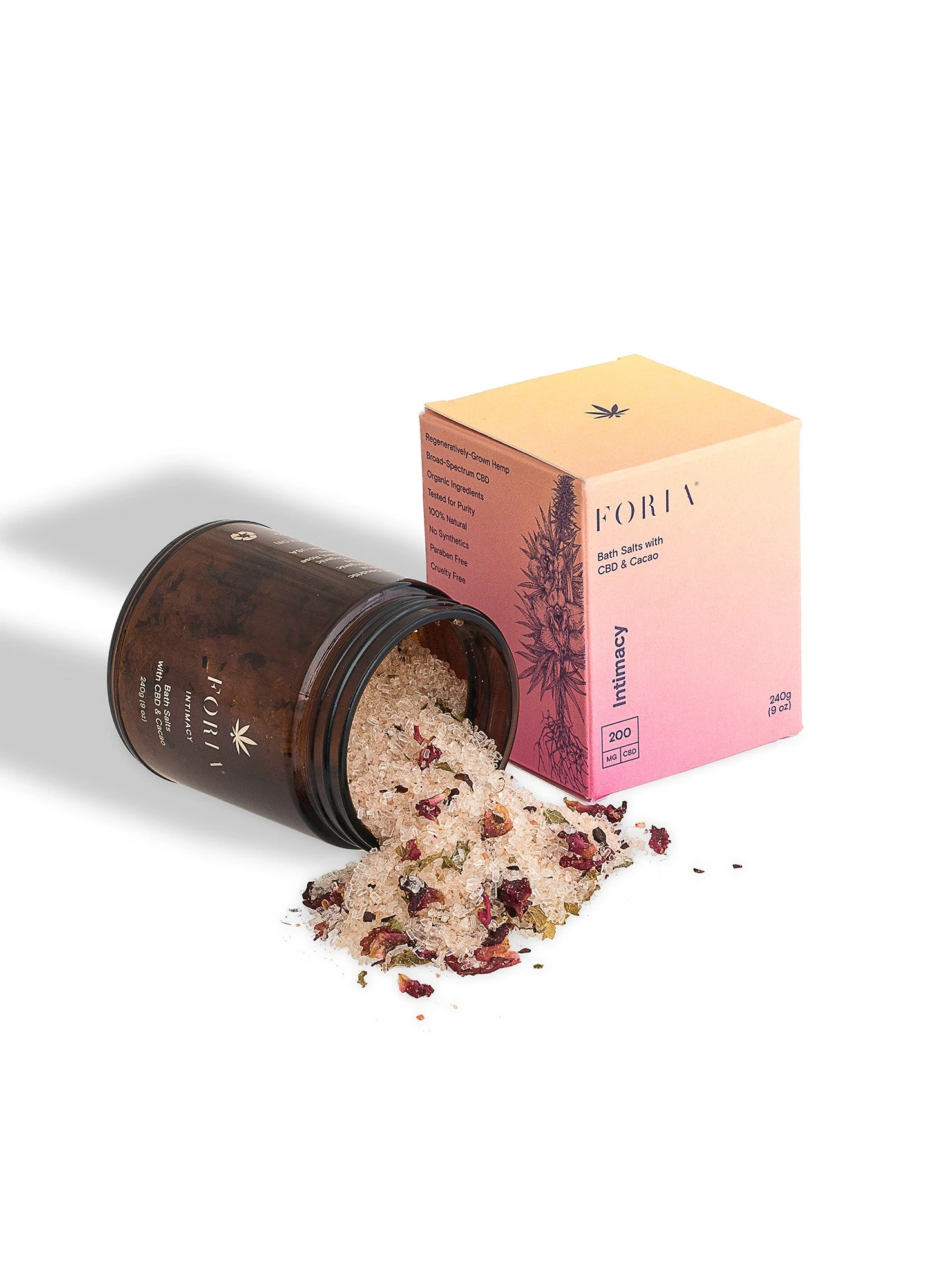 Foria Intimacy Bath Salts 2 Foria Intimacy Bath Salts - Image 2